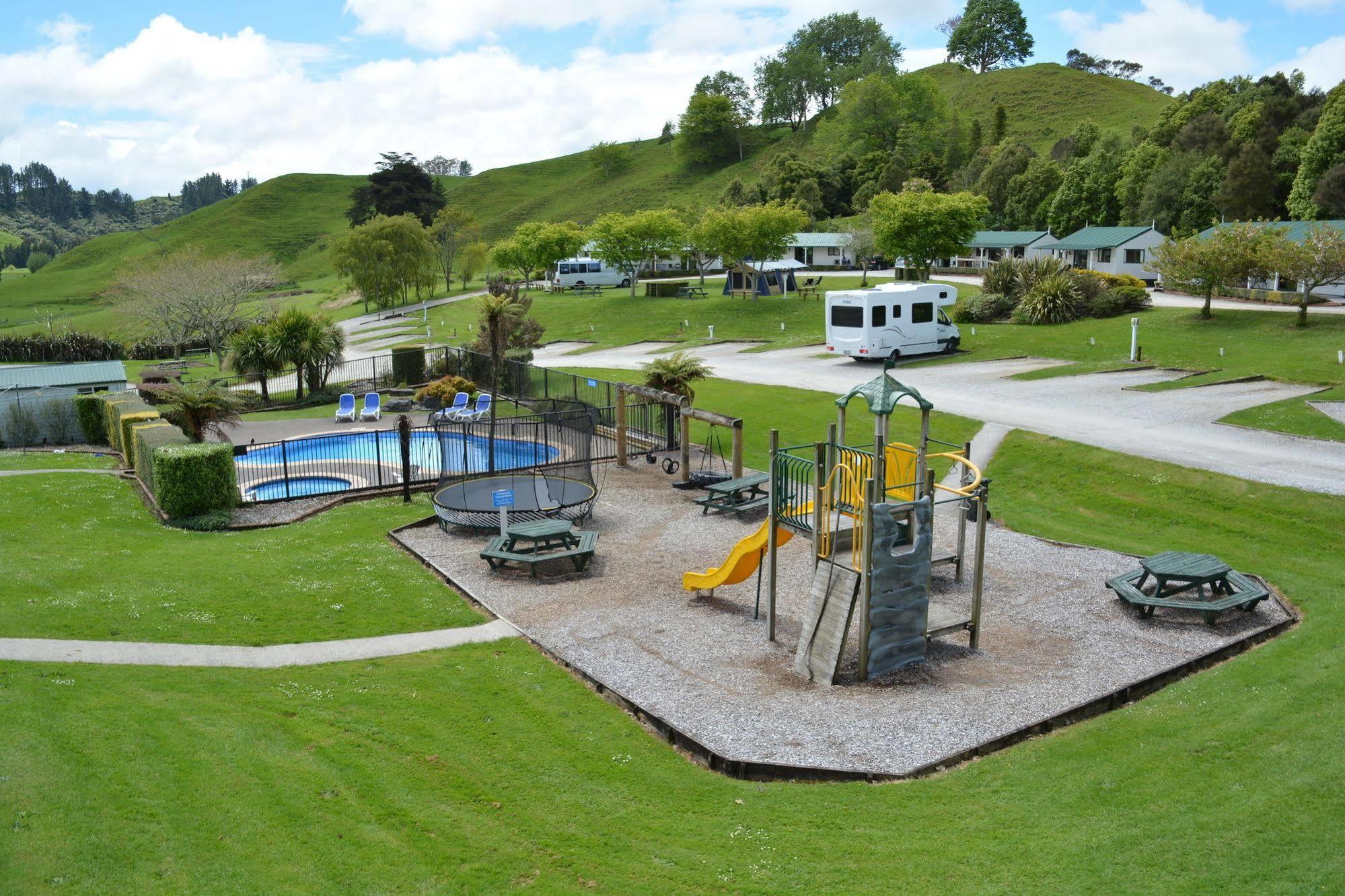Waitomo Top 10 Holiday Park Grottes de Waitomo Extérieur photo
